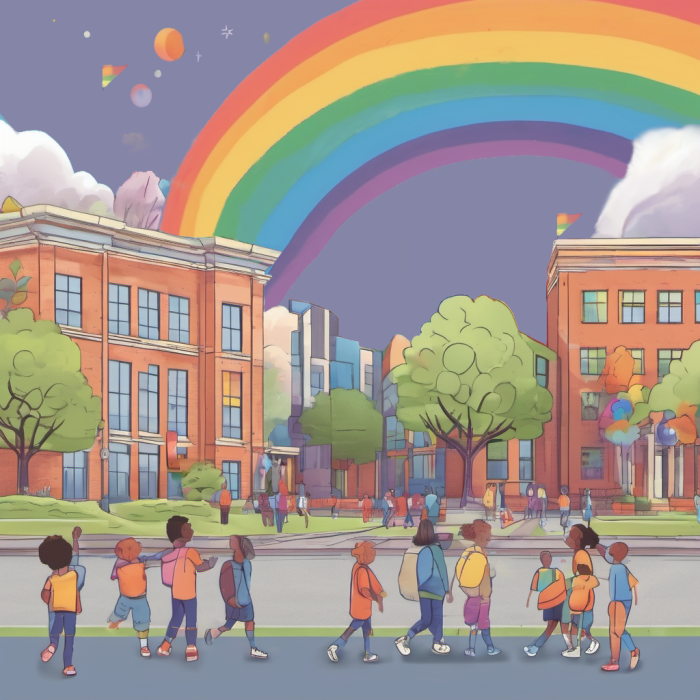 LGBTQ+ all students inclusive